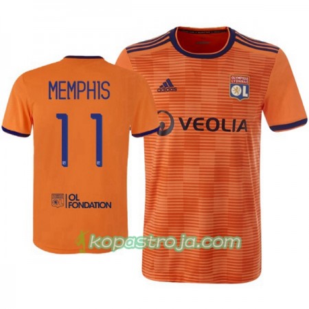 Billiga Fotbollströjor Olympique Lyonnais Memphis Depay 11 Tredje tröja 2018/19 Kortärmad